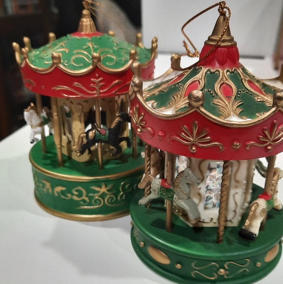 Vintage Merry-go-round Ornaments - Picture 1 of 7